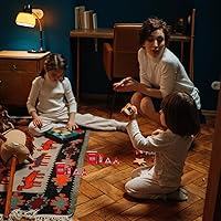 Vista 4 de Mini bombero juego de simulación con 4 extintores de incendios de juguete y escalera