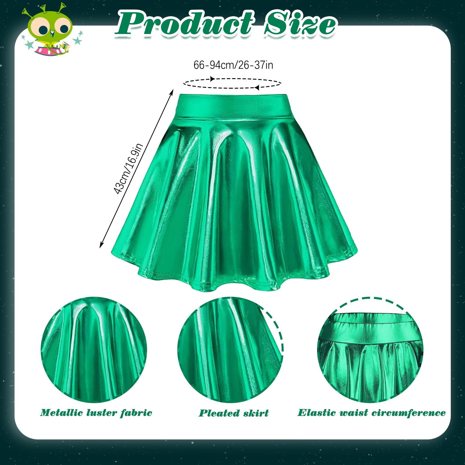 KMLGY 6 PCS Alien Costume Accessories for Adults - Image 3