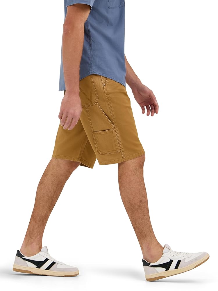 カーペンター KLL027A Wrangler Men's Carpenter Shorts, Bistre, 30 at Amazon Men's