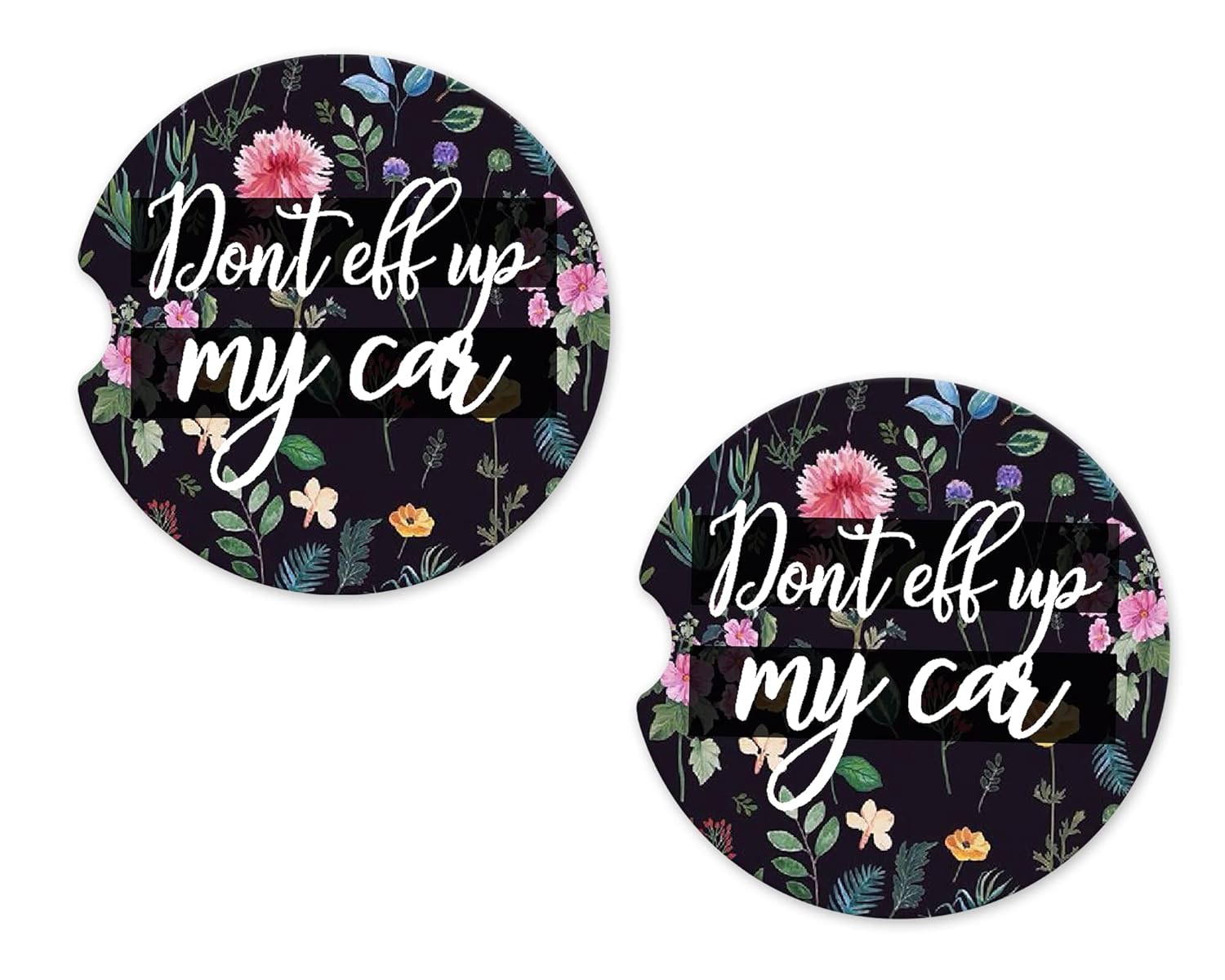 Rubber car coasters Clearance