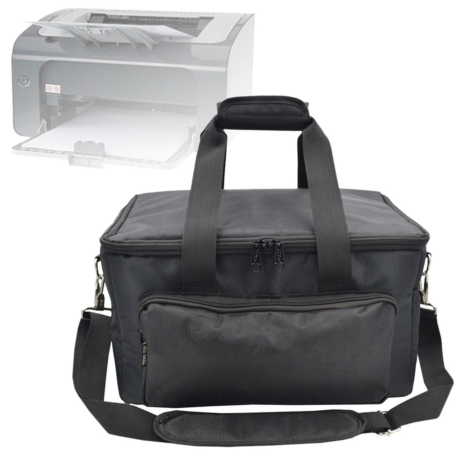 predolo Borsa Trasporto Stampante Custodia Imbottita Stampante Valigetta Portatile Stampante Tracolla Oxford Tessuto Imbottitura Morbida Adatta per Viaggi AF