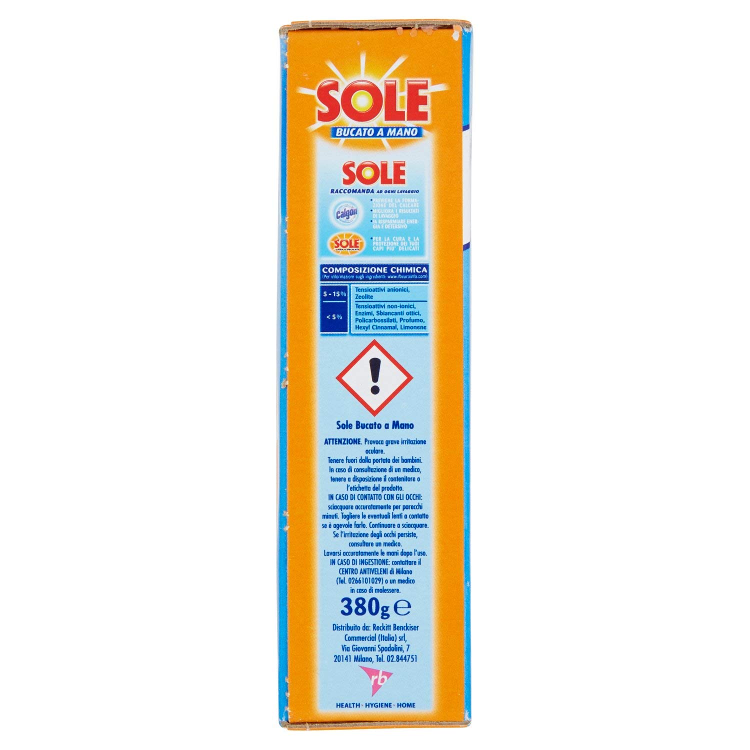 SOLE Bucato a mano polvere gr. 380