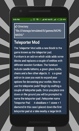 Teleporter Mod
