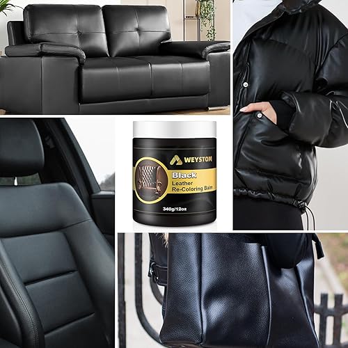 Miniatura 7 de Bálsamo de recoloración de cuero  Kit de reparación de cuero para muebles, tinte de cuero, recolor, renovación, reparación y restauración de cuero