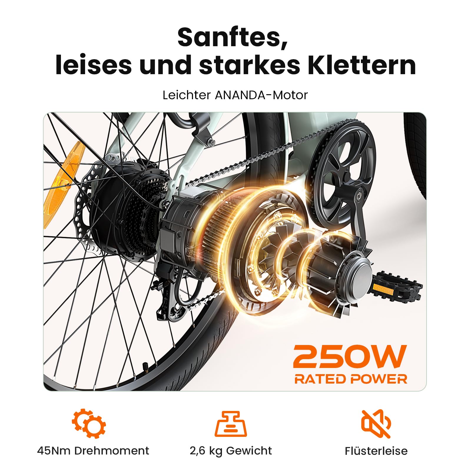Touroll J1 Pro 27,5" E Bike, Elektrofahrrad Trekkingrad E-Bike Herren Damen mit Hydraulischen Scheibenbremsen, 561.6Wh Akku,100km Reichweite, 250W, 7 Gänge, Pedelec E-Citybike für Erwachsene