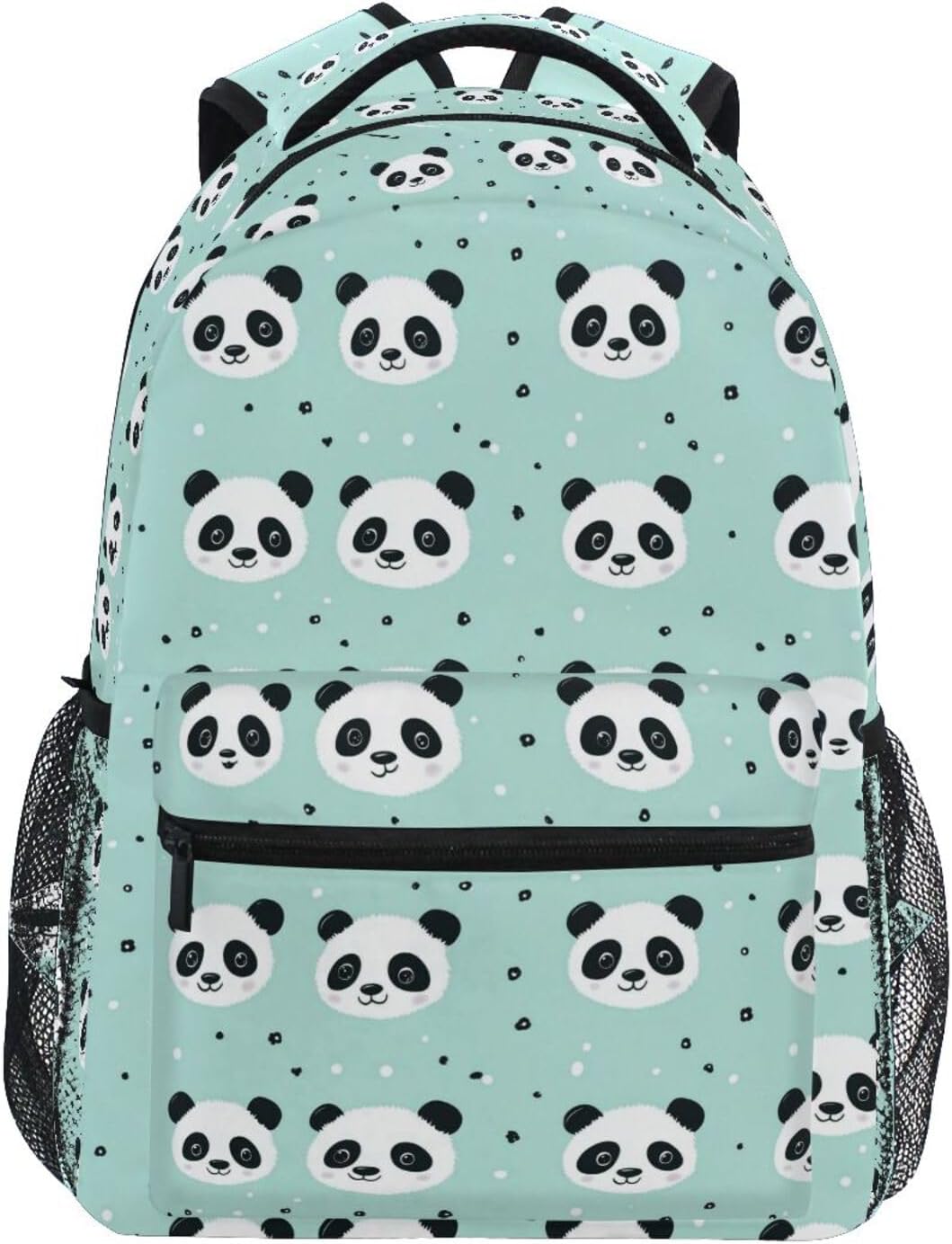 Cute Panda School Backpack for Kids Girls/Boys Teens Bookbag Student Backpacks Travel Daypack Shoulder Bags Medium