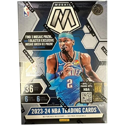 2023-24 Panini Basketball Hobby Blaster Box: Mosaic