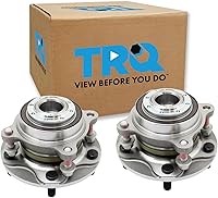 Vista 204 de TRQ Par de conjunto de cubo de cojinete de rueda delantera izquierda derecha, 2 piezas compatible con Lexus GX460 2003-2009 GX470 2003-2023 Toyota