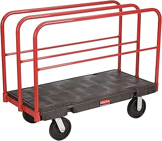 Rubbermaid Commercial Sheet & Panel Truck, 2000-Pound Capacity, for Warehouse/Garage/Cleaning/Manufacturing
