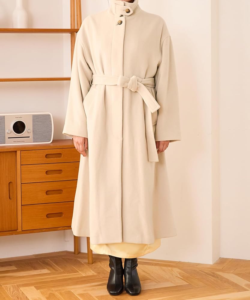 Amazon | ステンカラーコート/MO33C02 | コート・ジャケット 通販