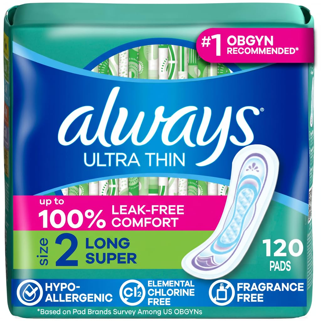 Ultra Thin Feminine Pads Without Wings