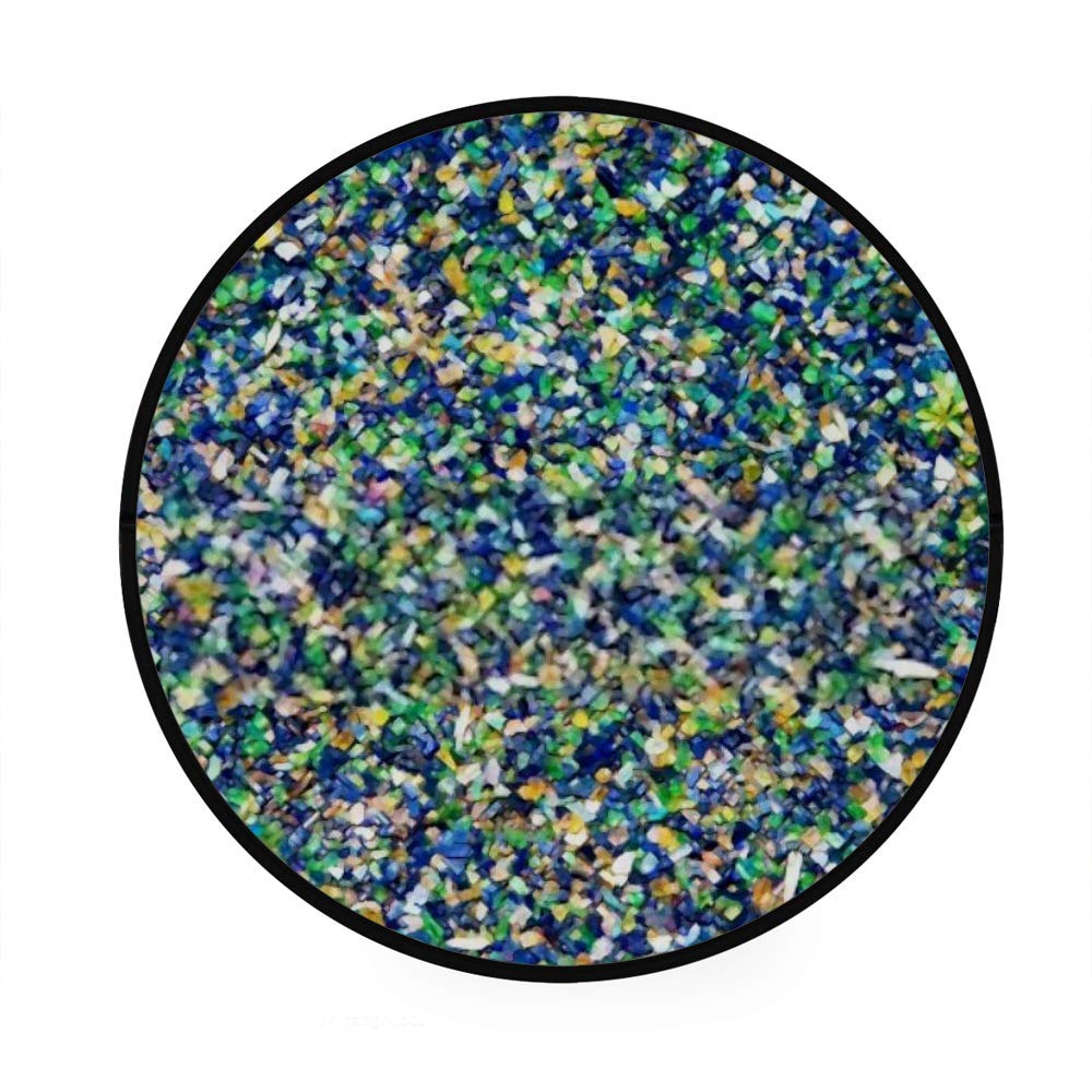 Tapis rond antidérapant fini les glissades tapis corail doux 92cm