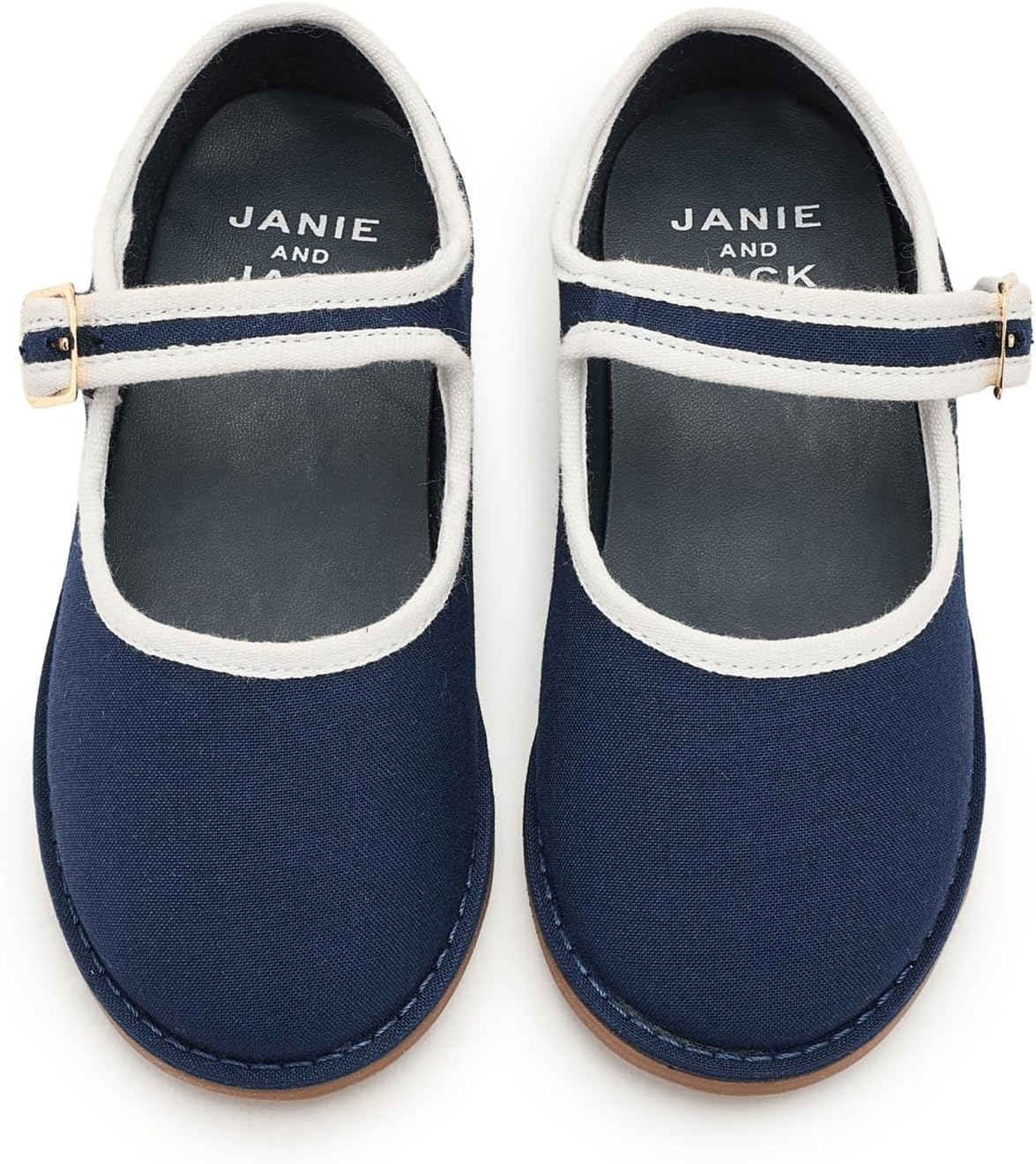 Janie and Jack Baby-Girls Twill Flats (Toddler/Little Kid/Big Kid)