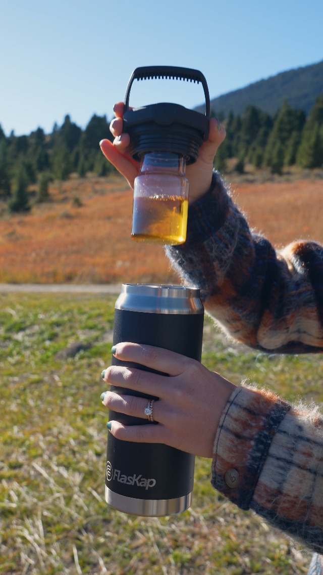 Amazon.com | Flaskap FreePour 6oz Drinking System: Tumbler