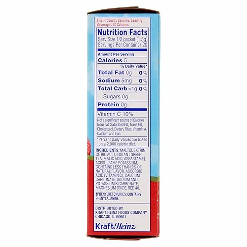 Vista 62 de Crystal Light On The Go Peach Mango con mezcla de bebidas de cafeína, caja de 10 paquetes (paquete de 8)