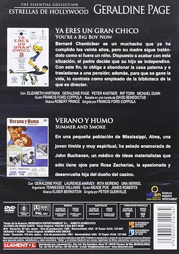 Miniatura 2 de Colección Estrellas De Hollywood Geraldine Page (Import Dvd) (2014) Geraldine.
