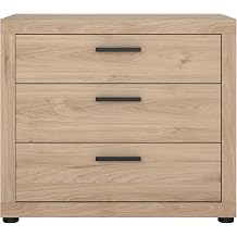 Tvilum 3 Drawer Chest | Vertical Storage