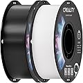 Creality 2 kg Black & White PETG 1.75mm Filament, 3D Printer Filament Bundle, Excellent Toughness High Precision, Odorless Non-Toxic Moistureproof, Glossy, Accuracy +/- 0.02mm