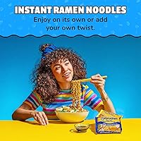 Vista 5 de Maruchan Salsa de soja Ramen, fideos Ramen instantáneos, comidas listas para comer, 3 onzas, 24