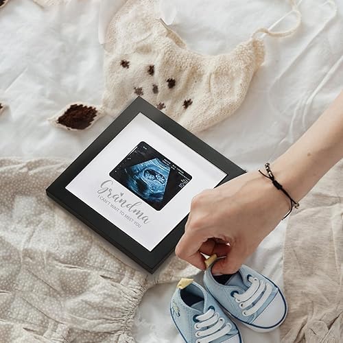 Miniatura 4 de Sonogram - Marco de fotos para abuela, marco de fotos de ultrasonido, anuncio de embarazo para abuela, ideas de anuncio de bebé, marco de fotos de