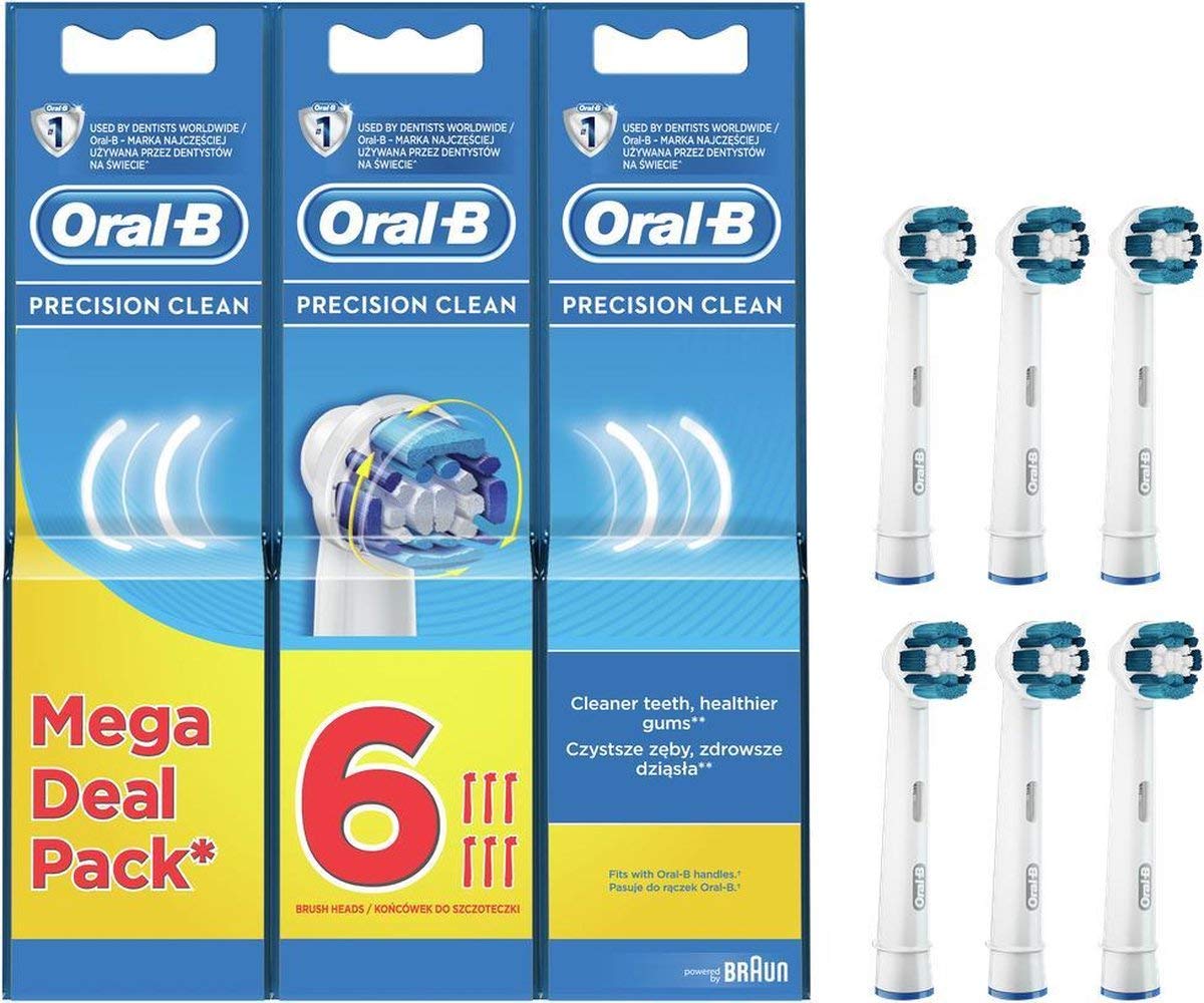 Oral-BPrecision Clean Replacement Toothbrush EB9ER