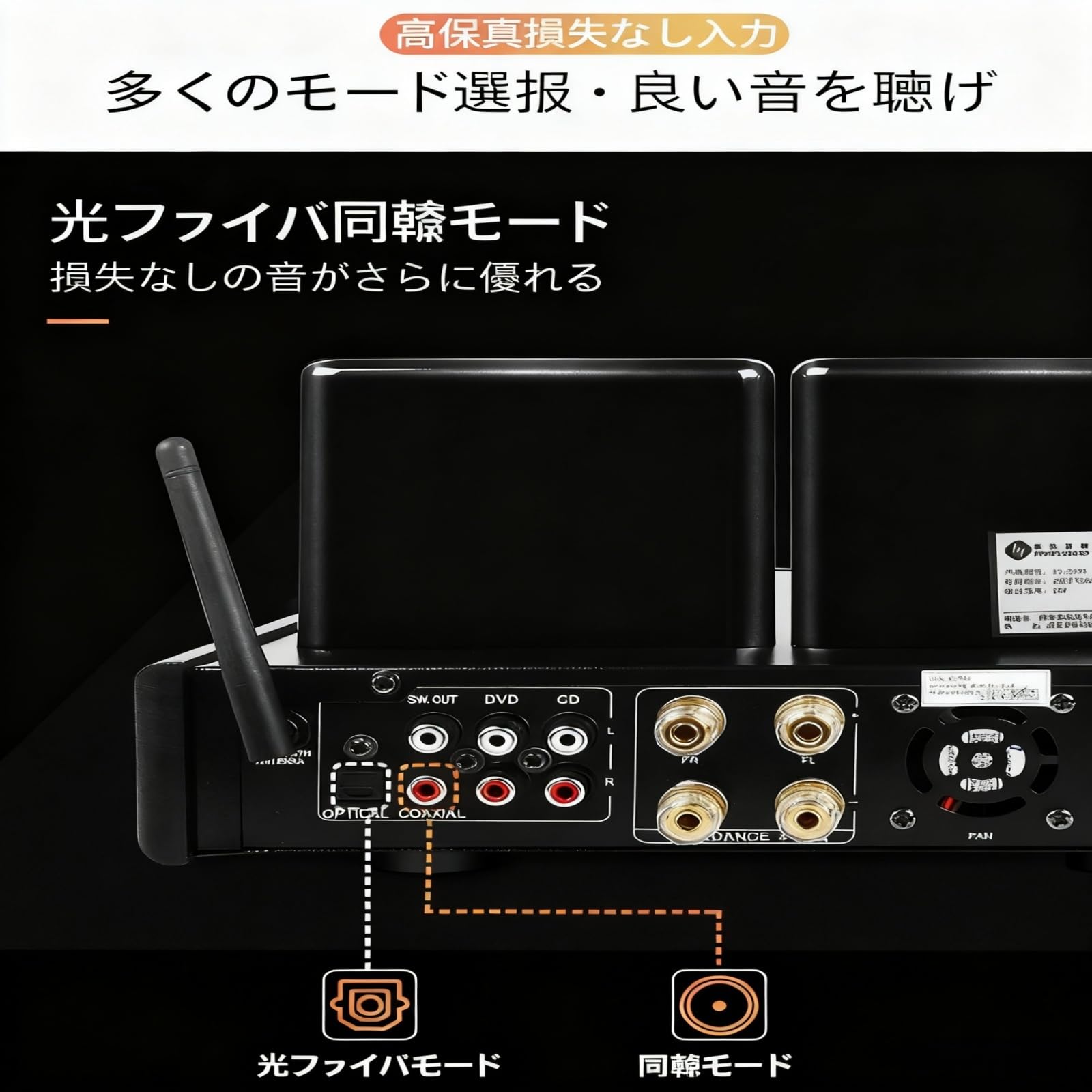 Amazon.co.jp: YQYQYコンパクト真空管アンプ ハイブリッド 2ch