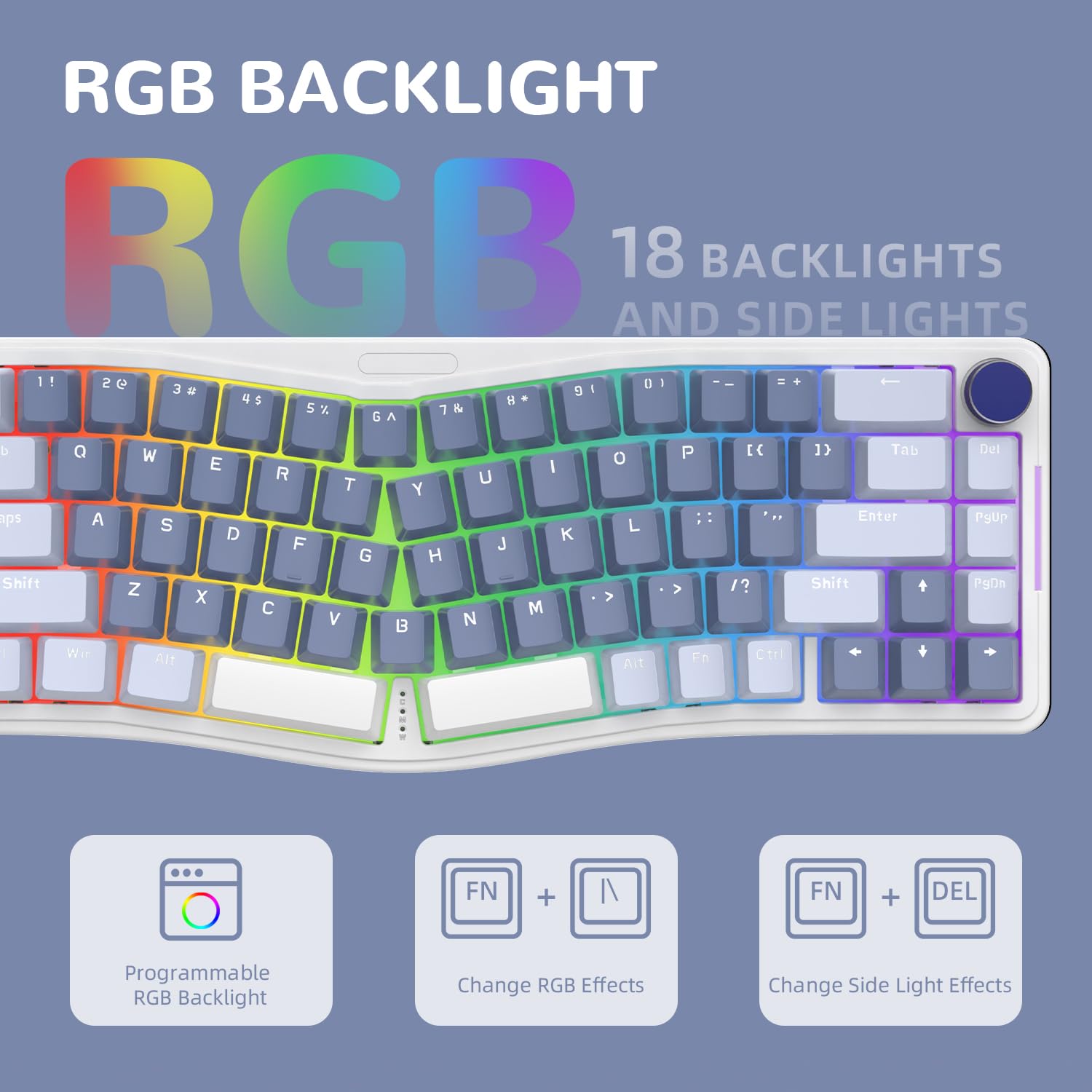 Amazon.com: AKS068 65% Wired Mechanical Gaming Keyboard with