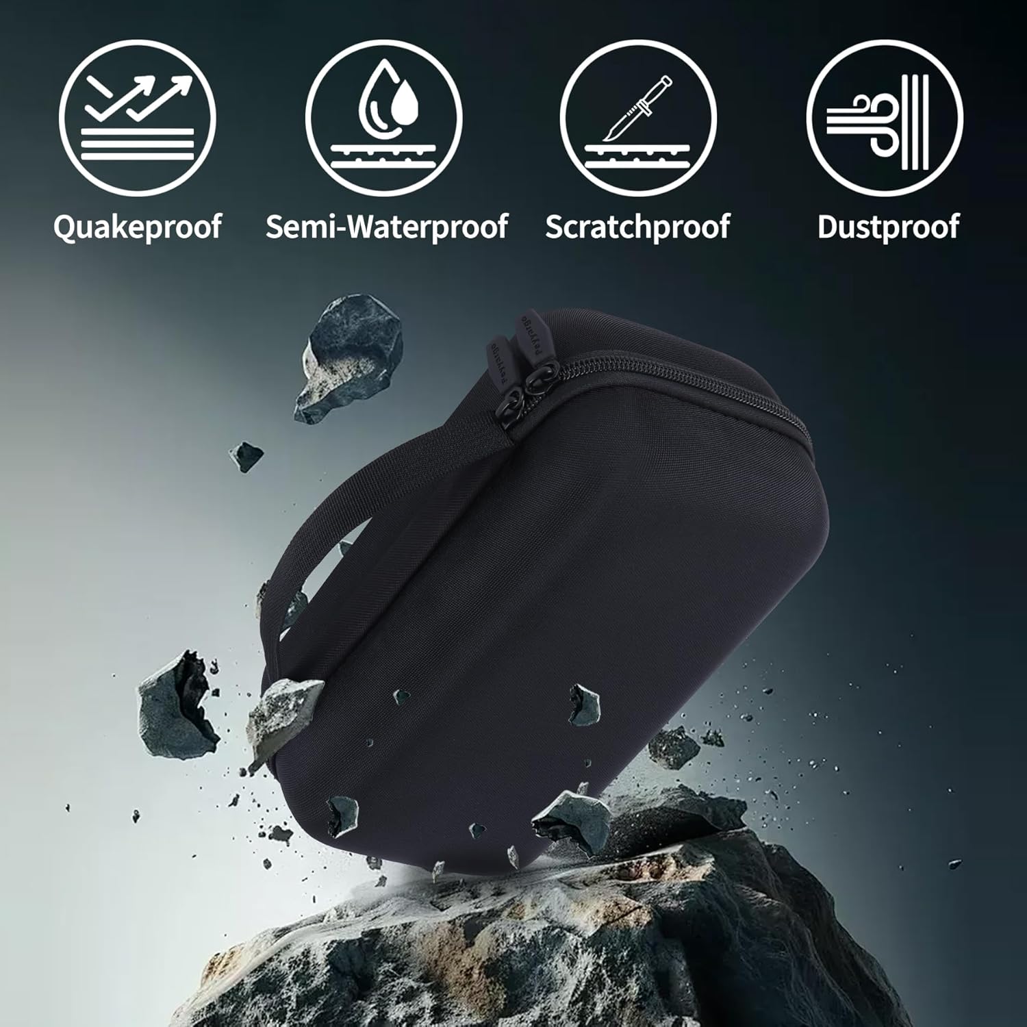 Storage Case Compatible with DYMO Label Maker LabelManager 160/280 / 420P Label Maker – Compact Travel Storage Case - Image 7