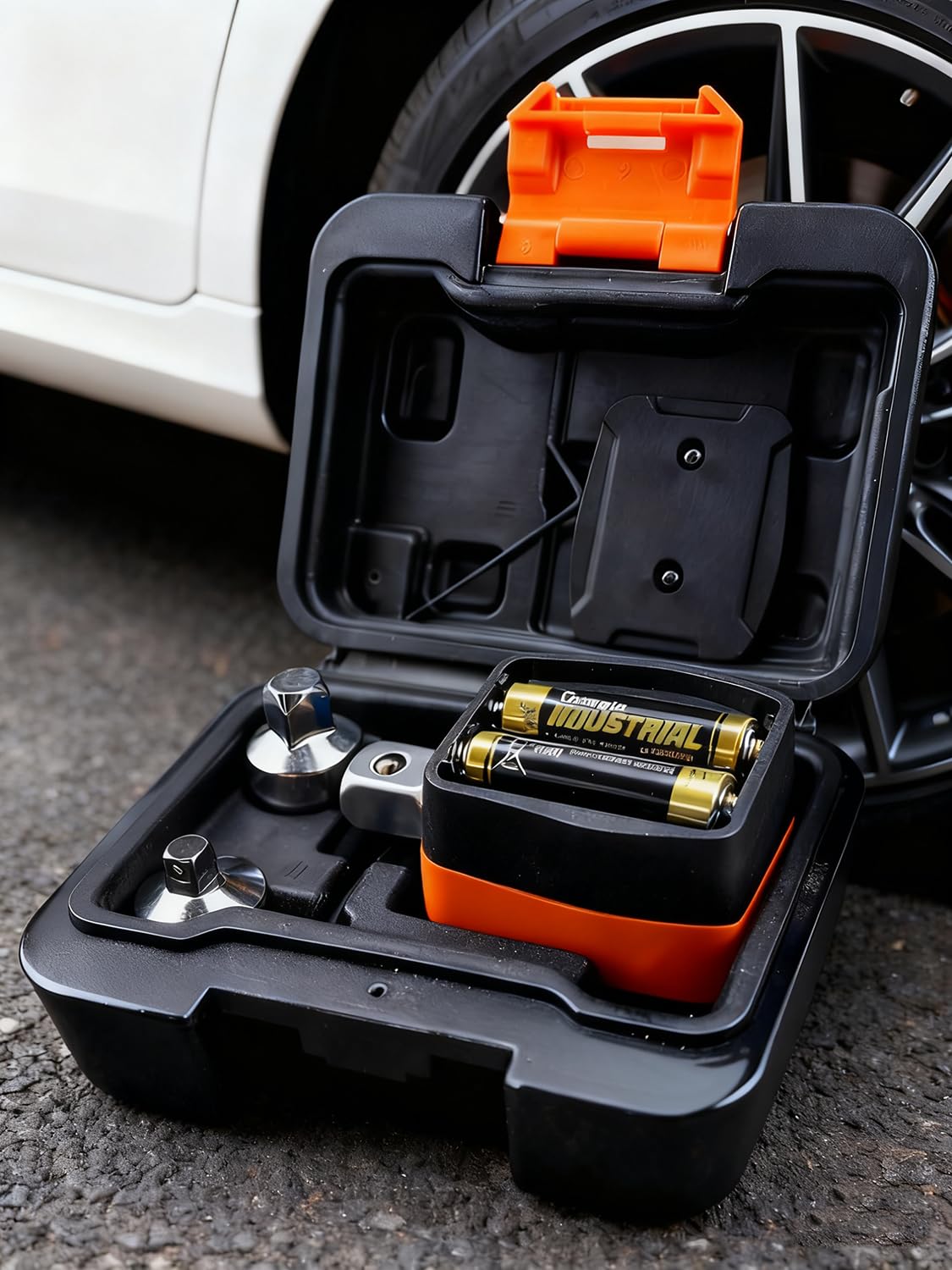 ATsafepro Adaptateur Dynamométrique Numérique 1/2'' 17-340 Nm, Clé Dynamométrique Numérique, Précision ±1% avec Écran LCD Couleur et Buzzer, Adaptateurs 1/4'', 3/8'' pour Voiture, Moto, Vélo