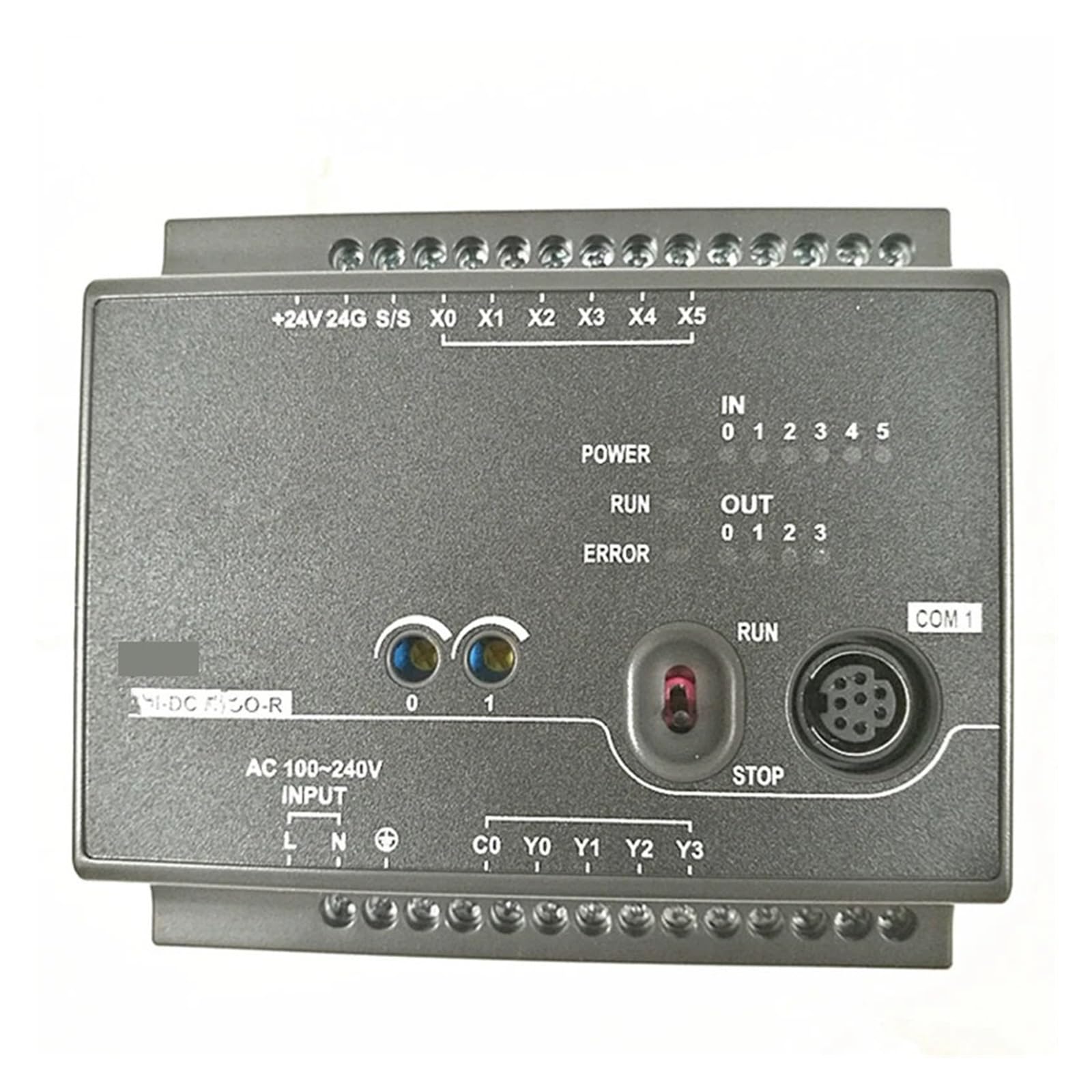 DVP16EC00T3 Serie EC3 PLC estándar DI 8 DO 8 Transistor 100-240VAC
