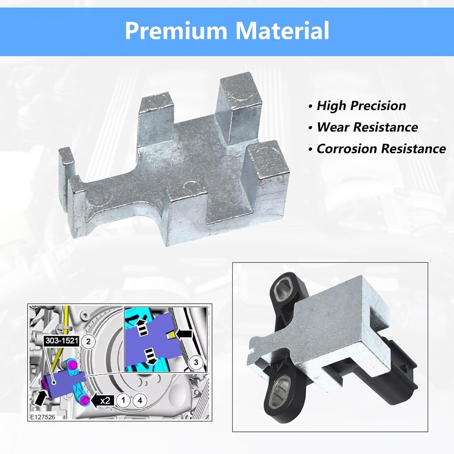 303-748, 303-1521, 303-1565 Timing Tool Kit, Compatible with Ford 2.0L 2.3L EcoBoost Engine