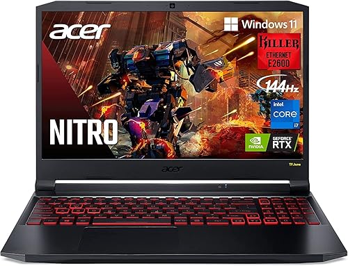Acer Laptop para juegos Nitro 5 Flagship pantalla IPS FHD de 156 pulgadas Intel Gaming 8-Core i7-11800H 16 GB de RAM 1 TB SSD GeForce RTX 3050Ti
