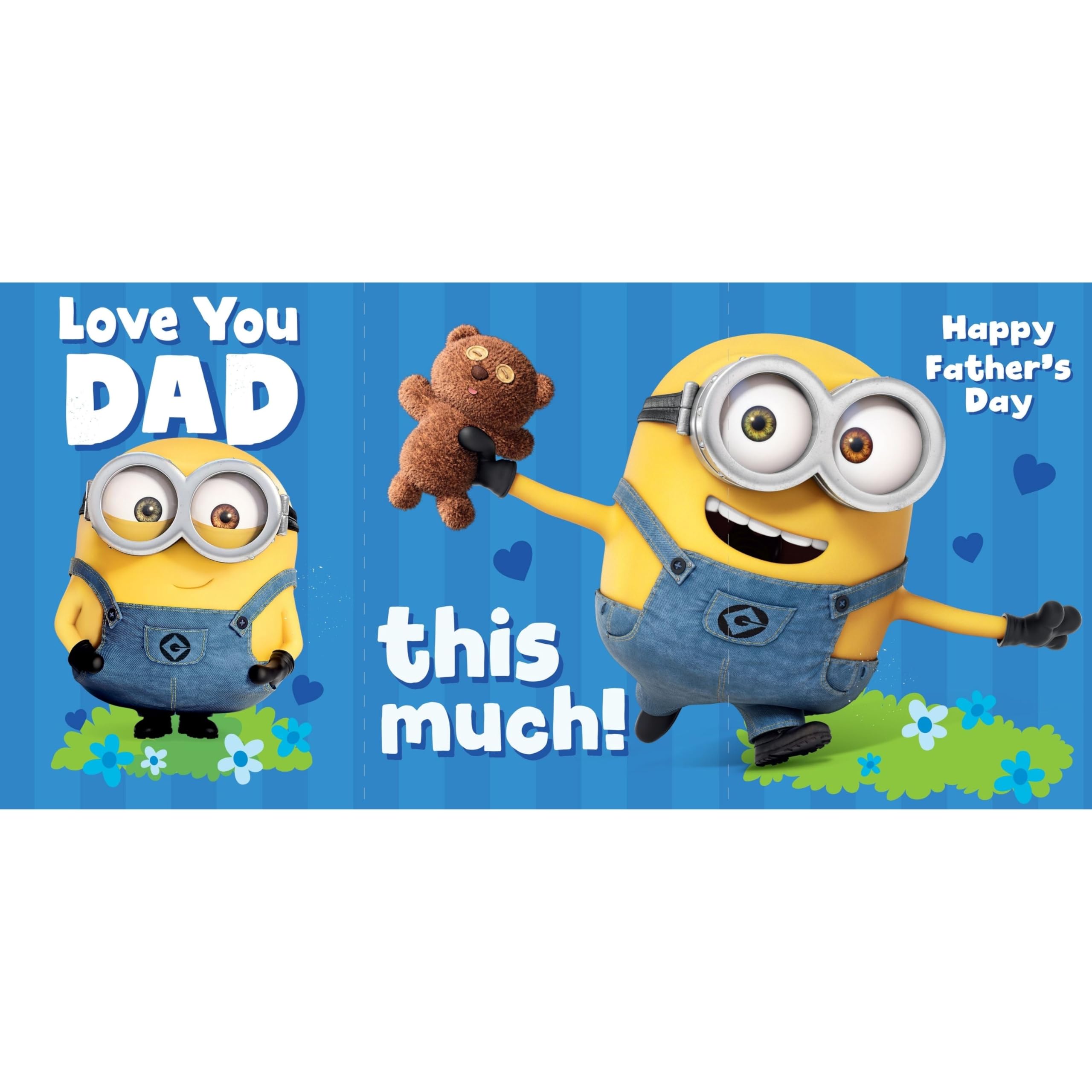 despicable me, dad, fathers day card