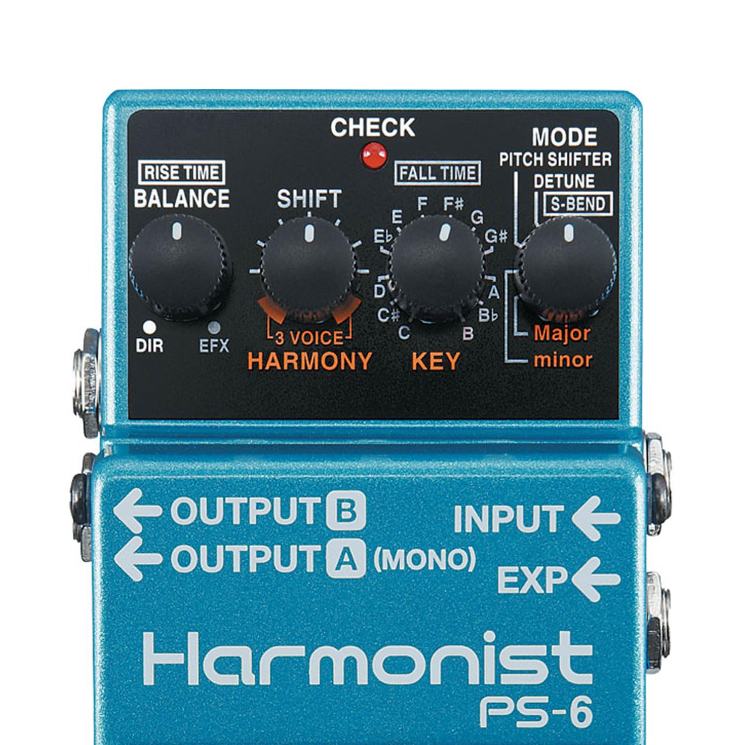 Boss PS-6 Harmonist Pitch-Shifter Effektgerät Pedal + keepdrum Netzteil