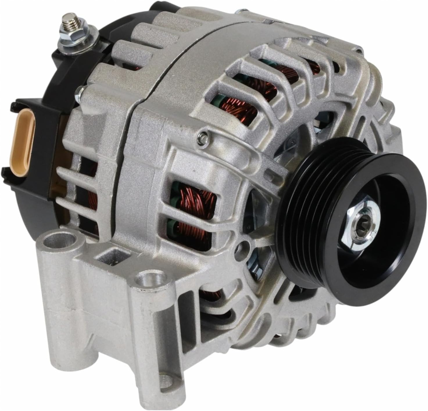 OEG Parts New Alternator Compatible With Hummer Truck H3 L5 3.5L 2006 15104219, 15104219A, 15826975, 420418, TG13S013, TG13S024, 400-40041, AVA0065, 11147, 12686, 40040041