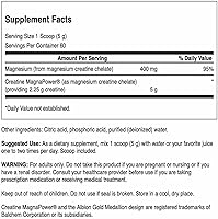 Vista 2 de Swanson 100% creatina pura MagnaPower - Quelato de creatina de magnesio - 10.58 oz (10.6 onzas) Pwdr - 60 porciones
