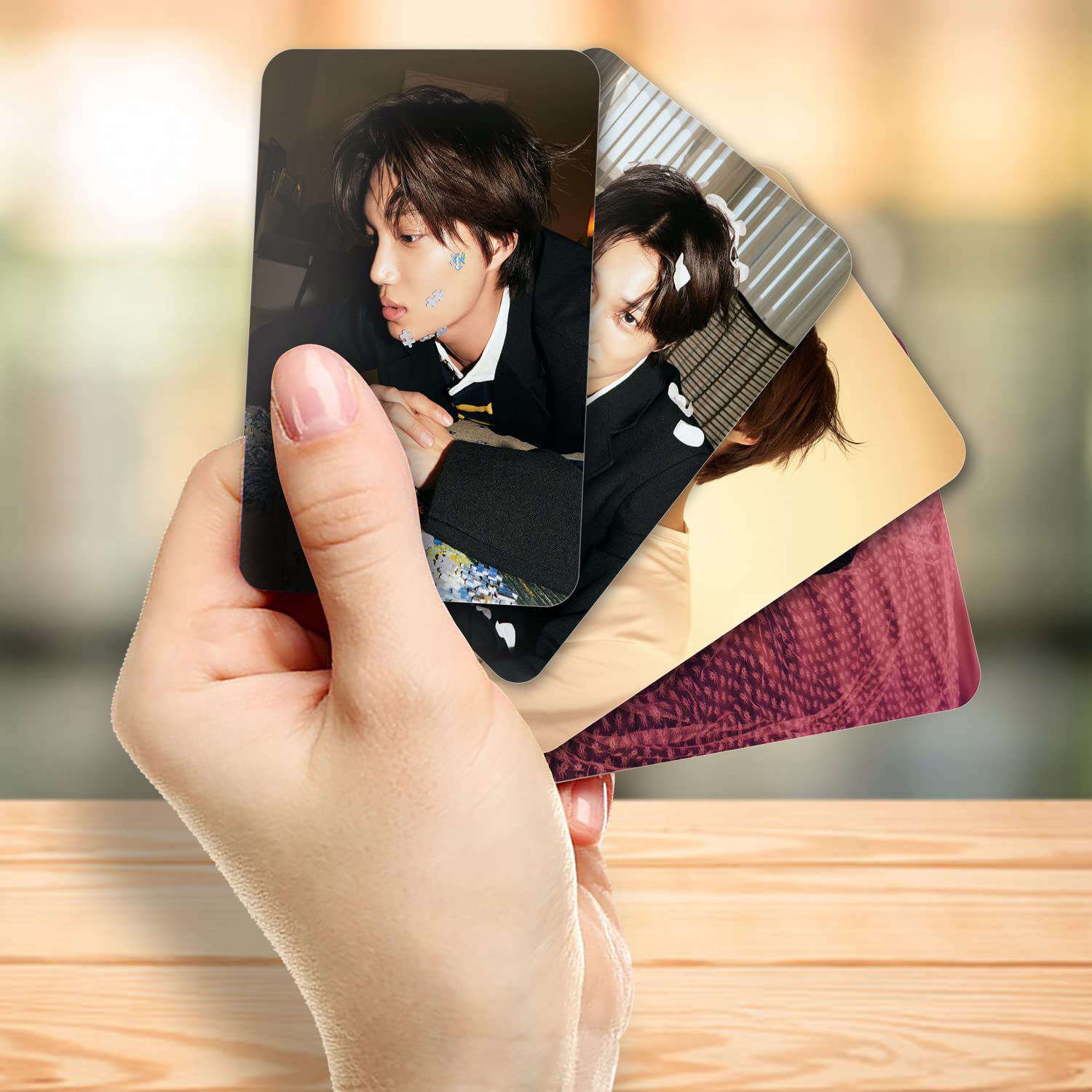 Kai Peaches Album Photocards (Solo Kpop Idol) Set of 14 + 2 Freebies