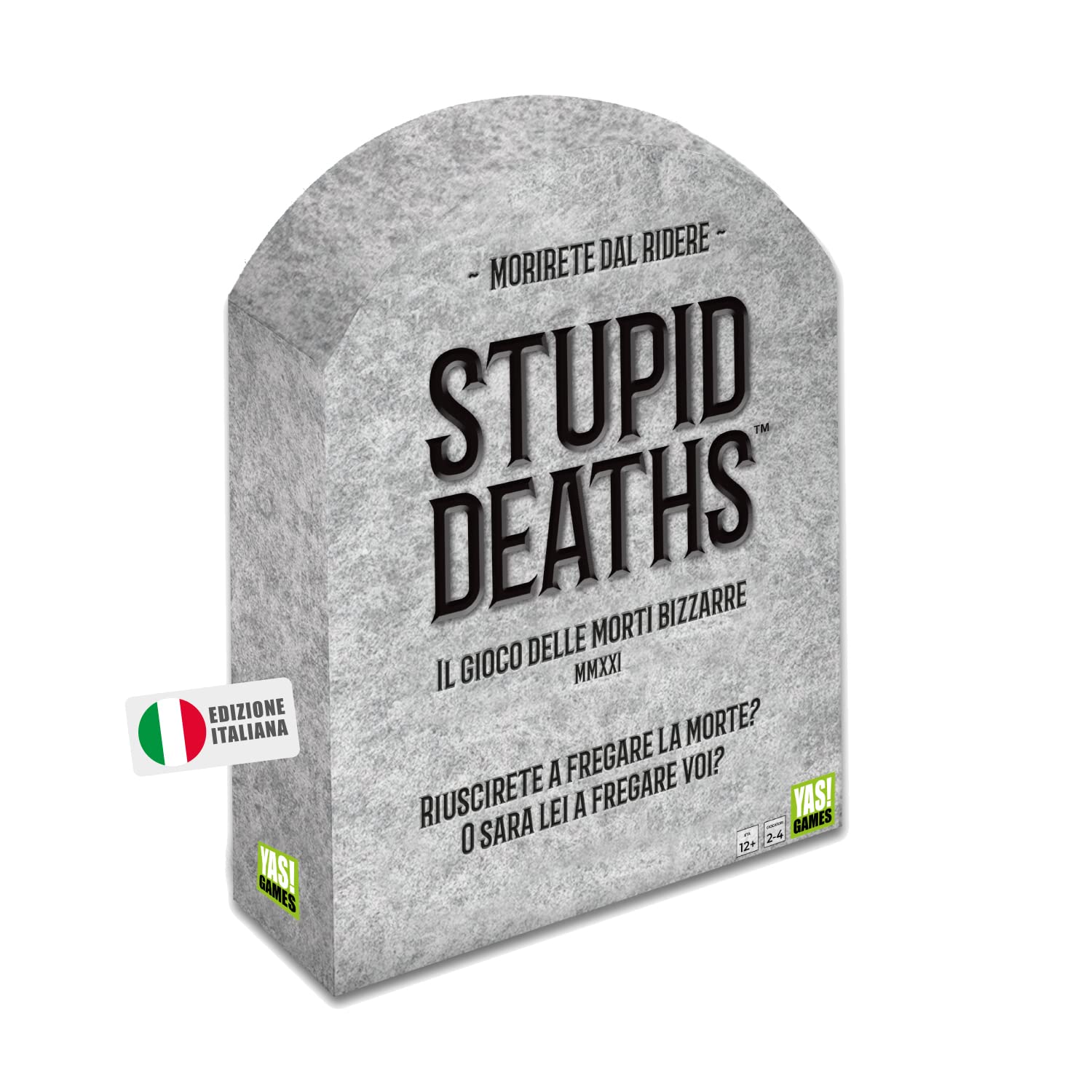 Rocco Giocattoli Yas Games - Stupid Deaths - Yas!Games L'Unico In Italiano, 12+
