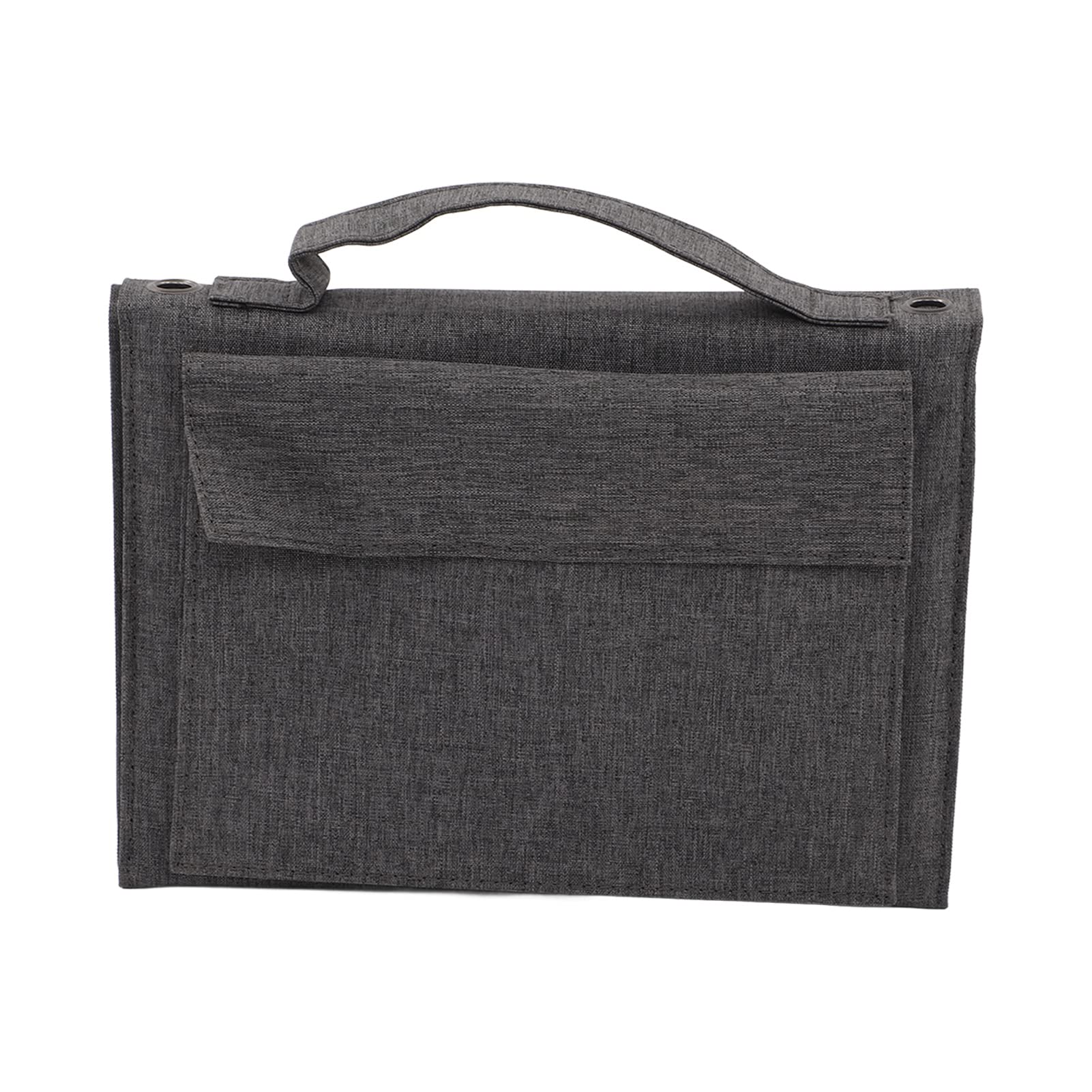 Borsa pieghevole per pannello solare da esterno da 30 W Caricatore solare portatile con doppia uscita CC USB per escursionismo in campeggio Realizzato in tessuto Oxford di silicio