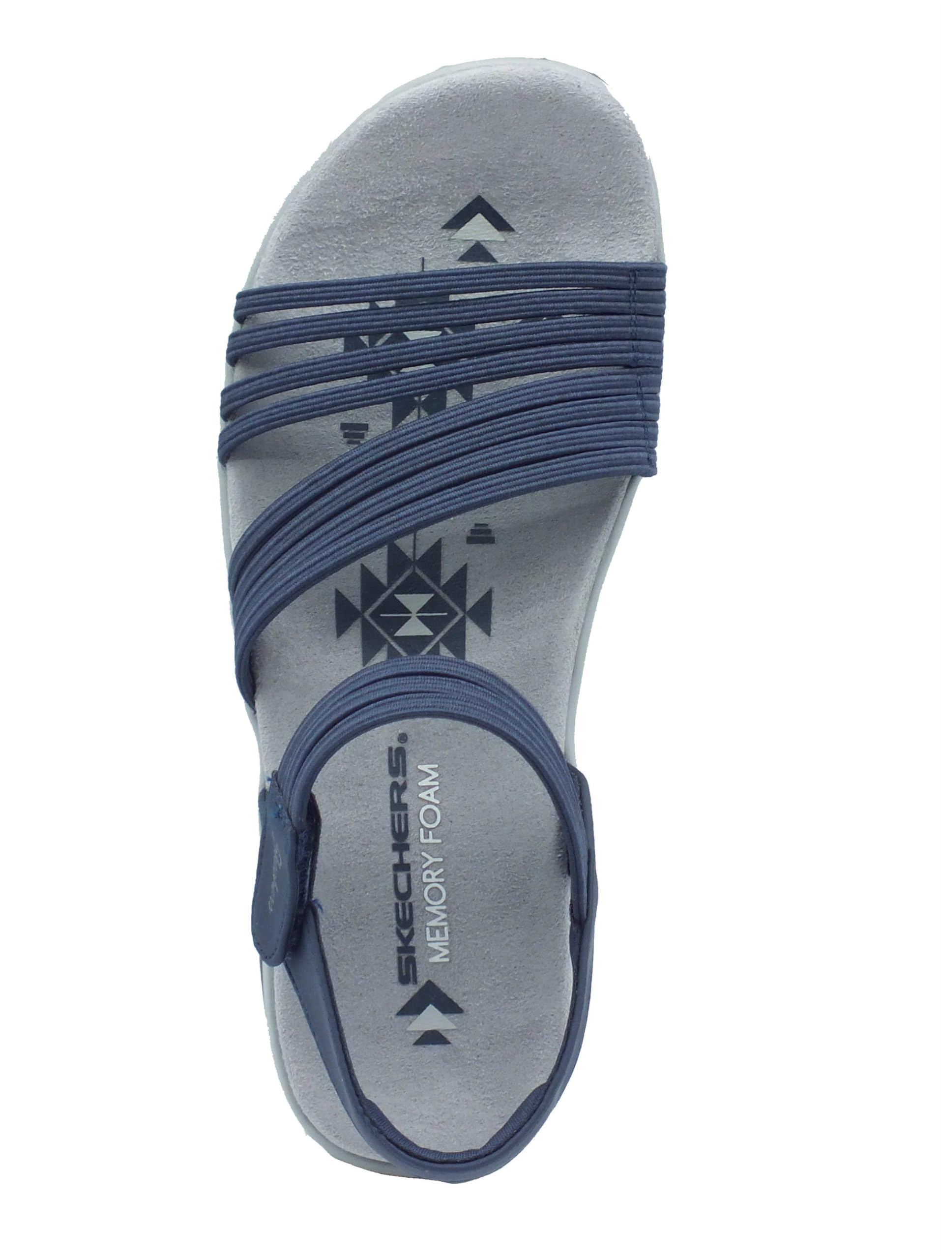 Skechers Damen Reggae Slim - Coffee RunSandale