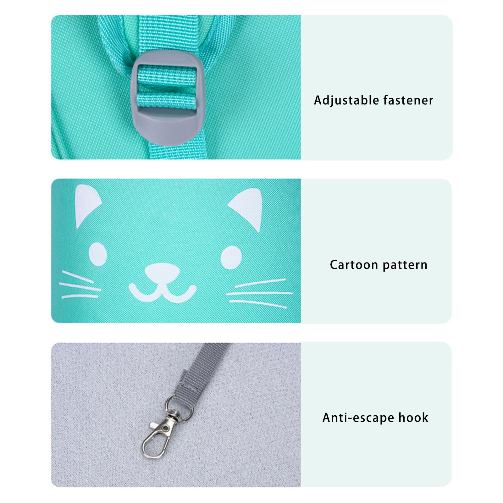 Zaino per animali domestici, con tracolla ergonomica, grande capacità, traspirante, per cani di piccola taglia, gatti, viaggi e passeggiate