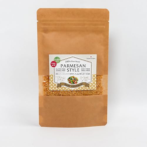 Ácido fólico, vitamina B12 a base de plantas estilo parmesano FLAKE 3.5oz 3.53 oz