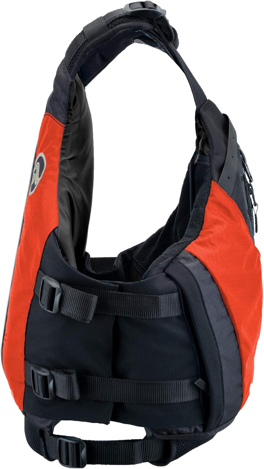 Astral Norge Life Jacket PFD for Whitewater, Touring Kayaking and Canoeing, Orange, L/XL