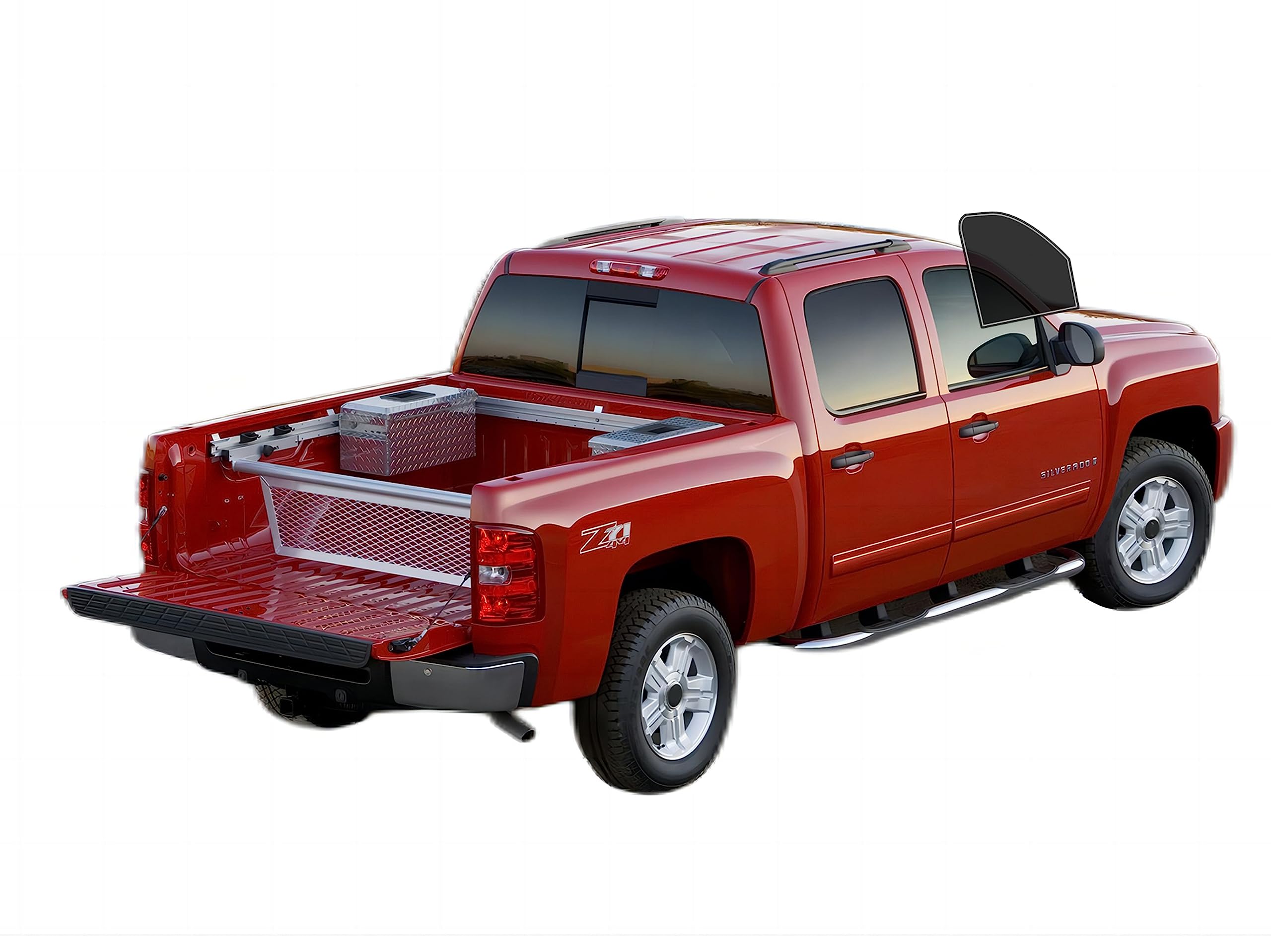 AUTOTEK Precut Window Tint Film Front Two Door Windows Tint Film Cars Sun Blocking Protection Privacy Anti Shatter Glass 2 Ply Computer Cut Any Tint Shade for Chevrolet Silverado 1500 Crew 2007-2013