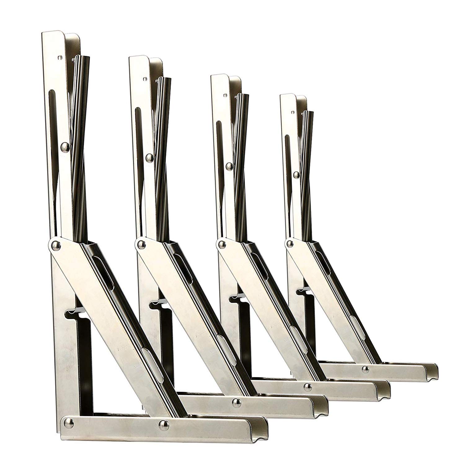 Buy Amarine Made Heavy Duty Stainless Steel Folding Shelf Bench Table