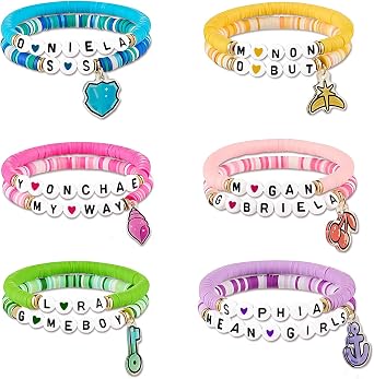 Korea-Pop Bracelets Merch Concert Album Inspired Friendship Bracelet Stackable Stretch Bracelets Merchandise for Fans Girls Women Birthday Gifts Costume Accessories