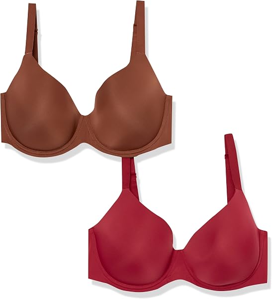 Amazon Essentials Women's Full Coverage Microfiber Underwire Bra, Lightly…