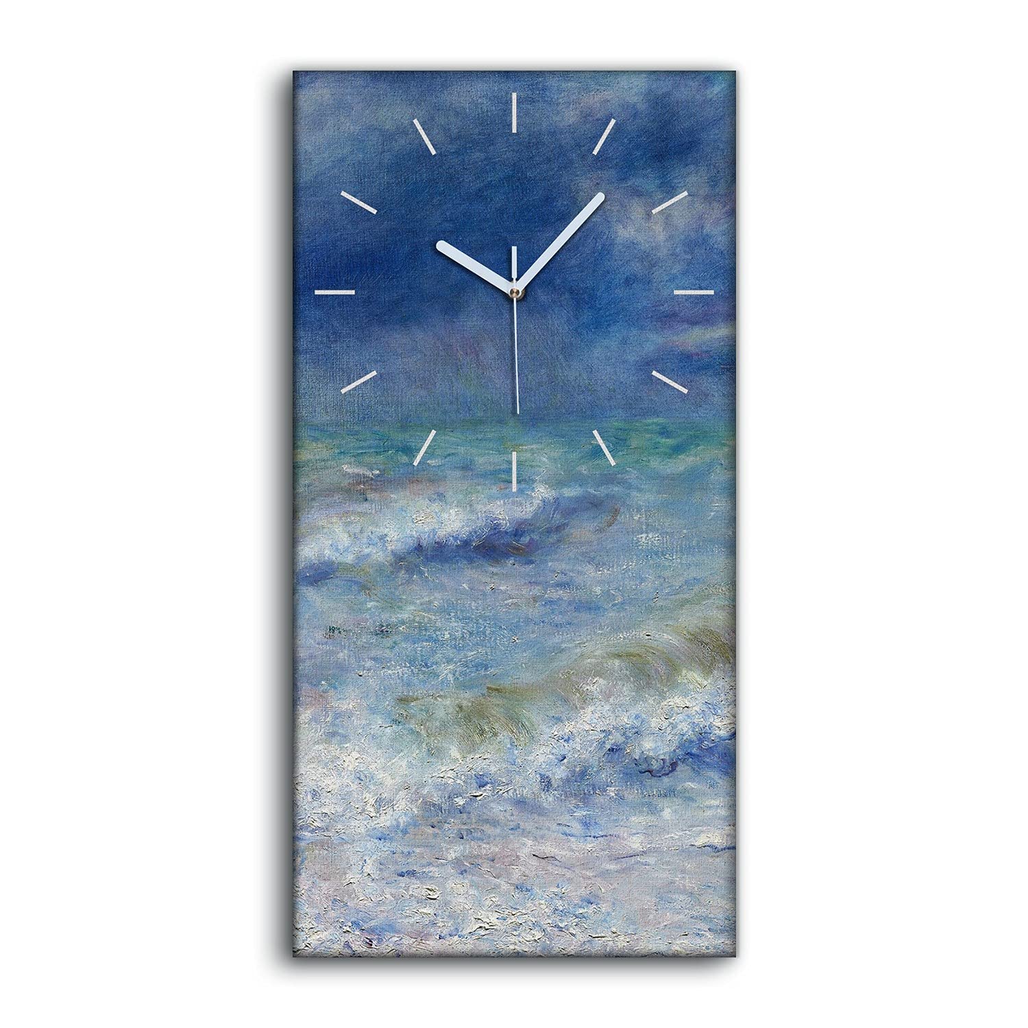 Horloge murale silencieuse sans tic-tac avec mécanisme de précision