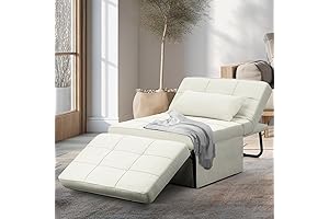 Ainfox 4-in-1 Convertible Sofa Bed: Foldable Multipurpose Furniture Solution