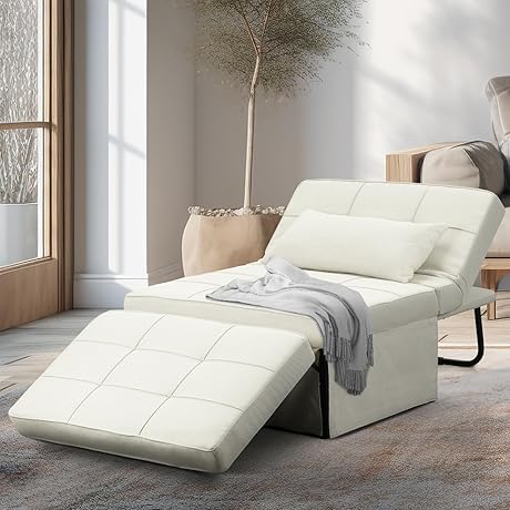 Ainfox 4-in-1 Convertible Sofa Bed: Foldable Multipurpose Furniture Solution